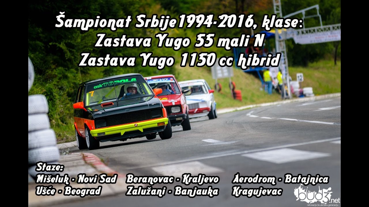 Yugo Serbian Championship - Kompilacija Sudara